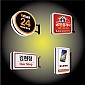 LED 포인트 전구색(웜)